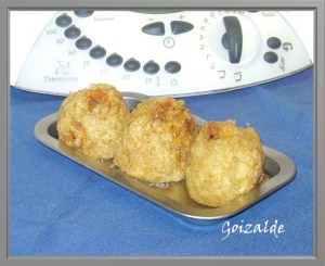 Croquetas arroz langostinos