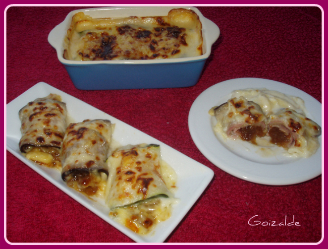 Delicias de calabacín y berenjena