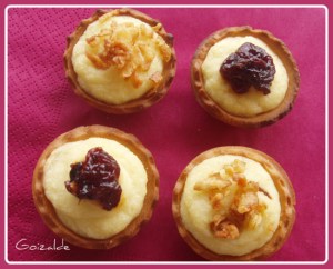 minitartaletas de brandada