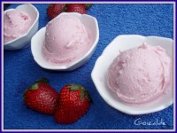 helado fresa
