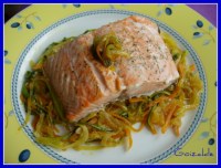 salmon verduras juliana