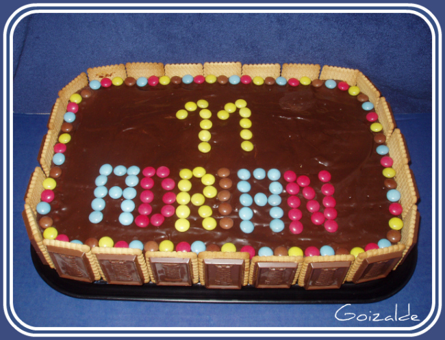 tarta galletas chocolate crema