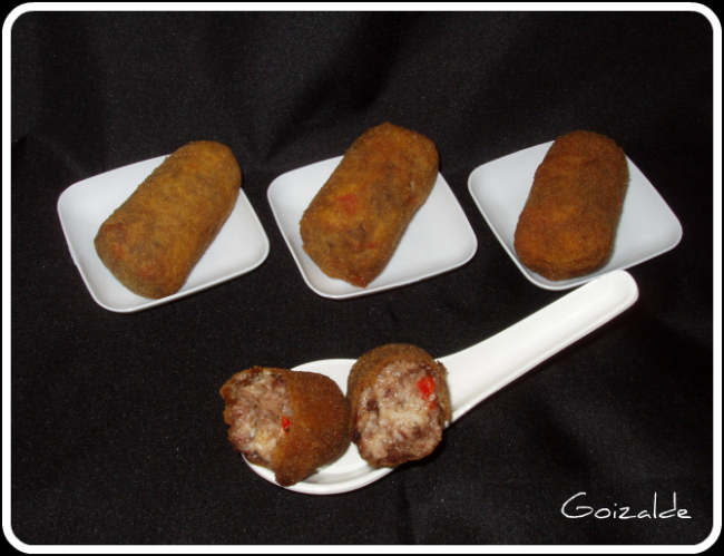 croquetas morcilla