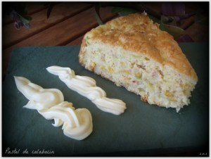 pastel calabacin BMR