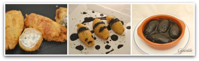 Tres maneras diferentes de presentar los rollitos