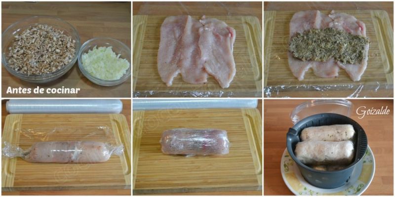 rollitos de pechuga rellenos de duxelles1